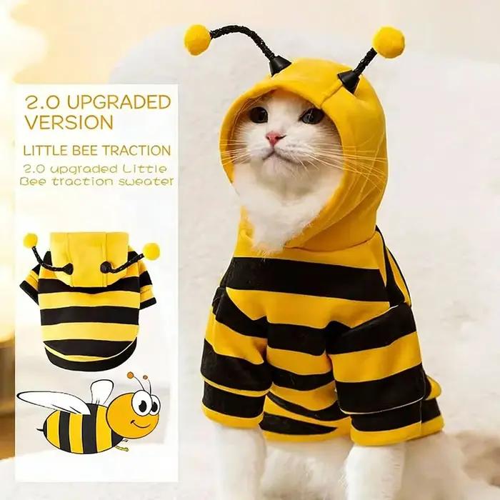 Vêtements pour animaux de compagnie Bee Pet : Manteau