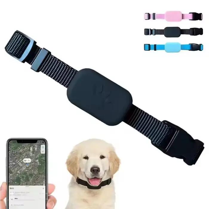 Collier réglable avec traceur GPS Bluetooth pour animaux de compagnie