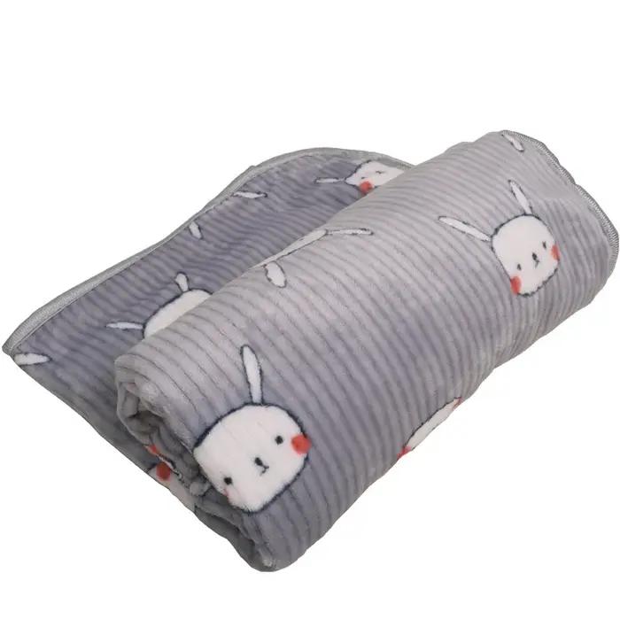 Couverture en flanelle douce pour chien