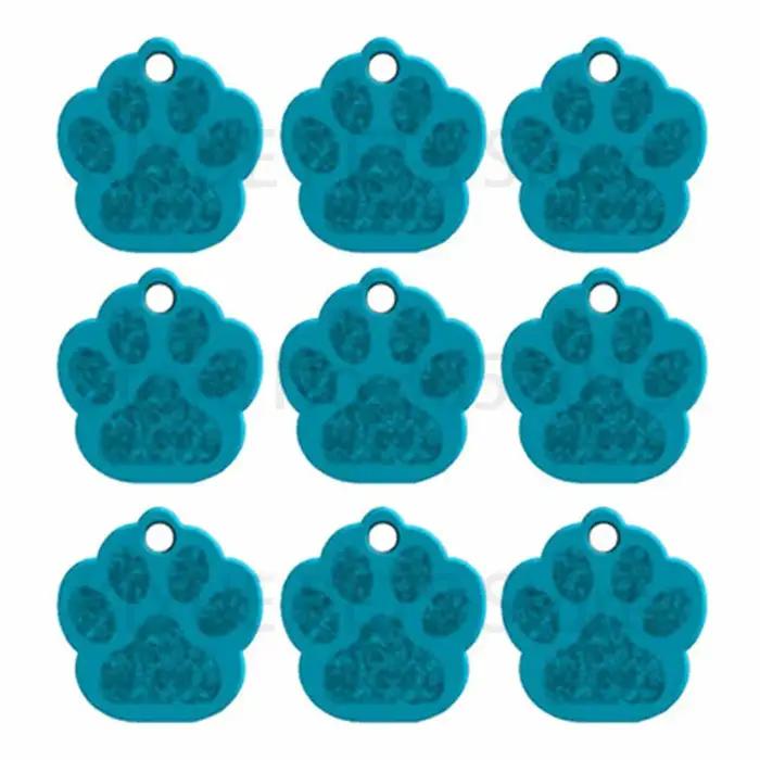 Étiquettes d'identification 3D en forme de PAW