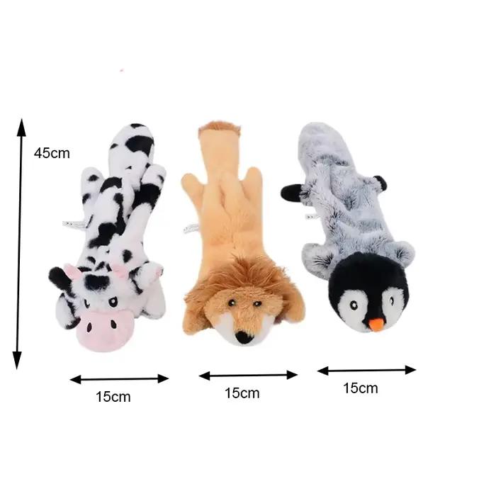 Jouet en peluche pour animaux de compagnie, son de chien, poulpe en forme d'animal, interactif, dent
