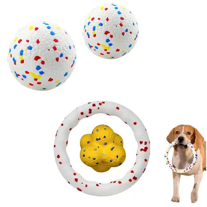 Jouet pour chien de compagnie, balle Super résistante aux morsures, balle légère à mâcher ETPU, joue