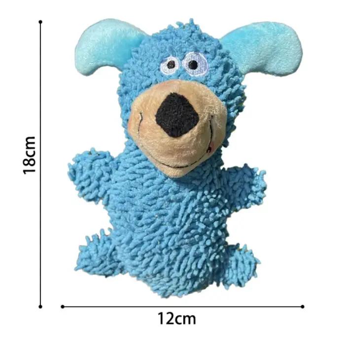 Nouveau jouet en peluche Durable pour chien de compagnie pour petites races-jouet de nettoyage à mâcher grinçant en forme d'animal pour chihuahua Yorkshire Bichon chiots
