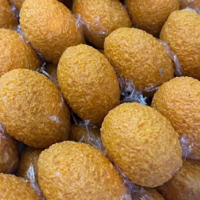 Boules croustillantes ultra-réalistes sur le thème des aliments, faites à la main, populaires en Corée, jouets anti-stress en ligne