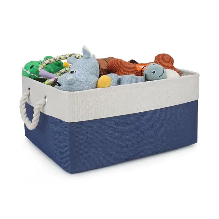 Boîte à jouets avec nom personnalisé pour chien