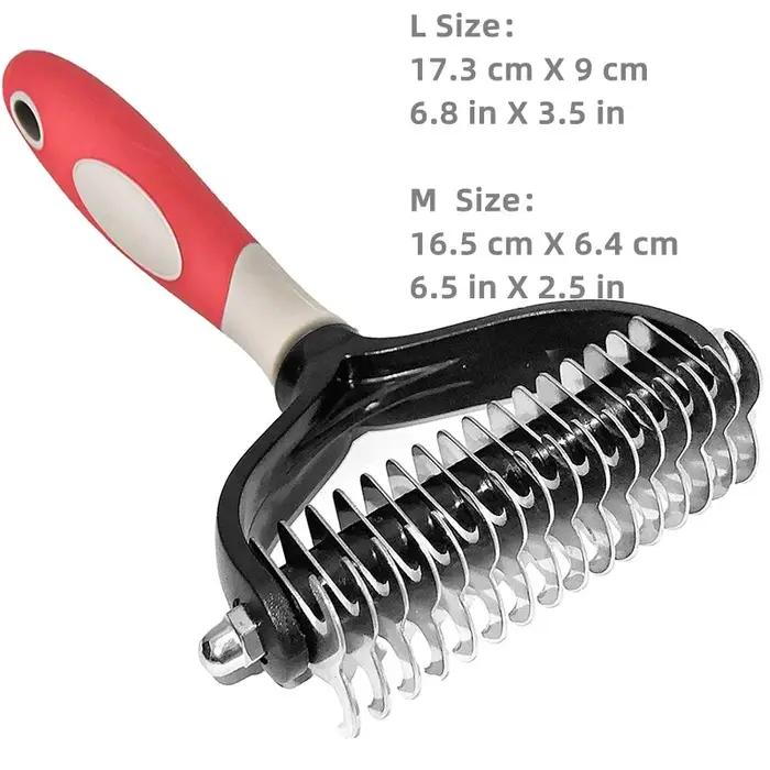 Brosse professionnelle de démêlage pour animaux de compagnie