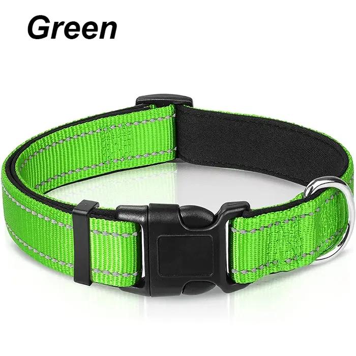 Collier réfléchissant pour chiens de taille moyenne et grande