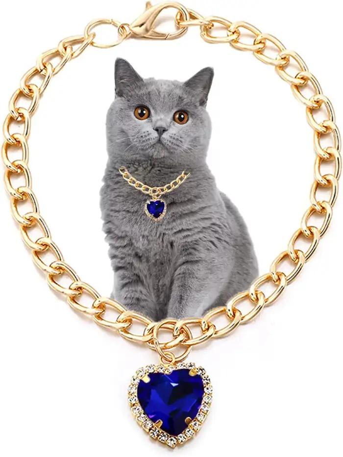 Collier de luxe pour chien et chat