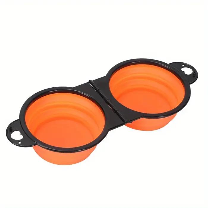 Bol pliable portable pour animaux de compagnie