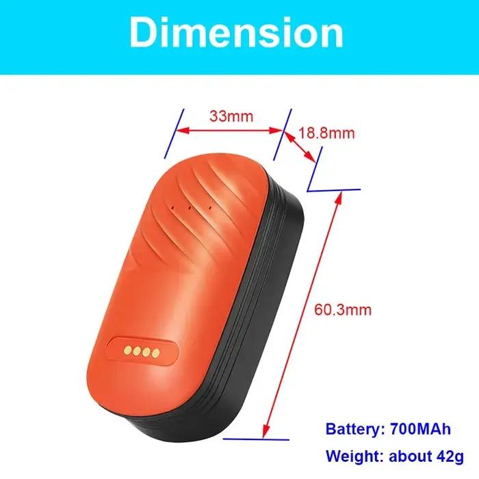 EN STOCK - Collier GPS 4G étanche pour animaux de compagnie - Anti-vol - Anti-perte pour chien et chat - Avec