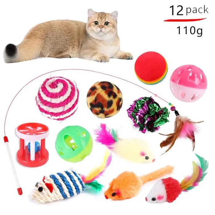 Jouets de variété pour chat