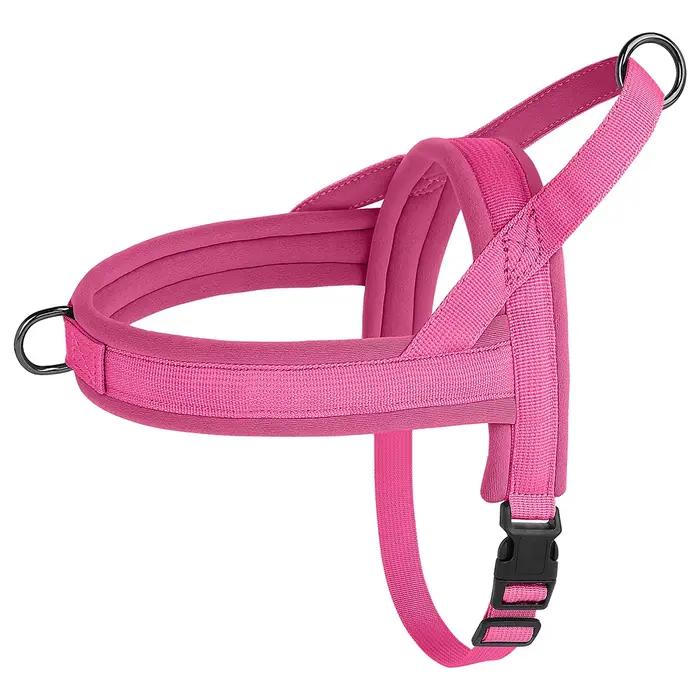 Harnais en Nylon rembourré doux pour chien