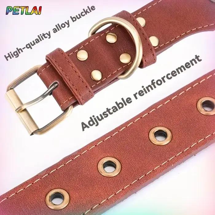 Collier pour chien design rétro