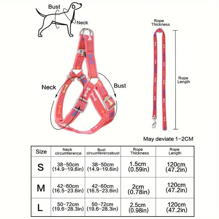 Harnais réglable pour chien avec boucle à dégagement rapide