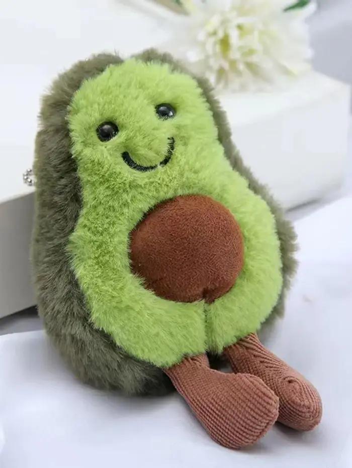 Un joli jouet en peluche avocat pour animaux de compagnie