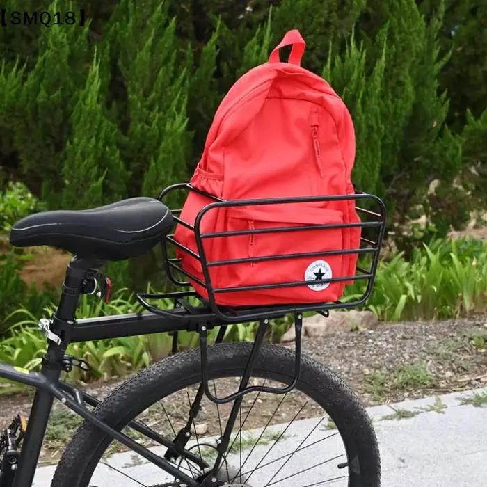 Panier de vélo 2-en-1 pour chien, panier de transport pour animaux de compagnie, panier de chargement pour porte-bagages arrière, convient aux chiens et chats de petite et moyenne taille jusqu'à 12 lb