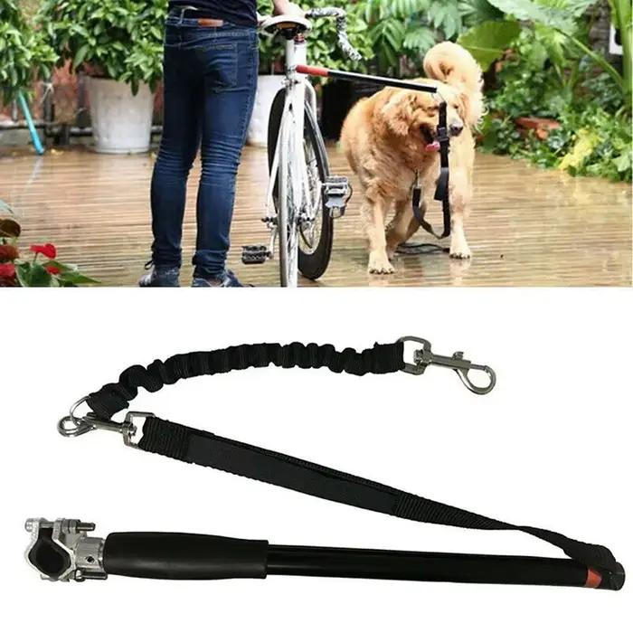 La fixation de vélo en plomb pour chien s'adapte à tout vélo, Cycle de course, laisse solide NF