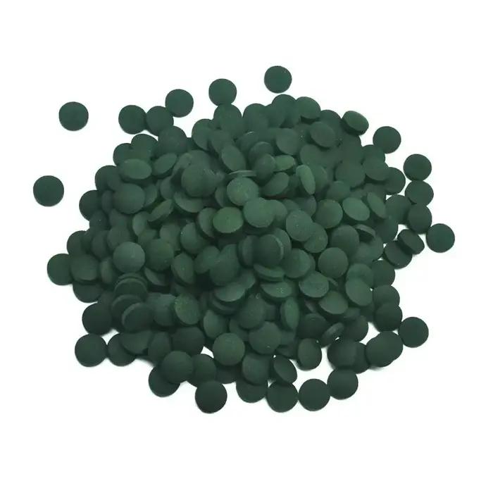 200 pièces comprimés de spiruline enrichissement nourriture pour animaux de compagnie préférée poisson cristal rouge