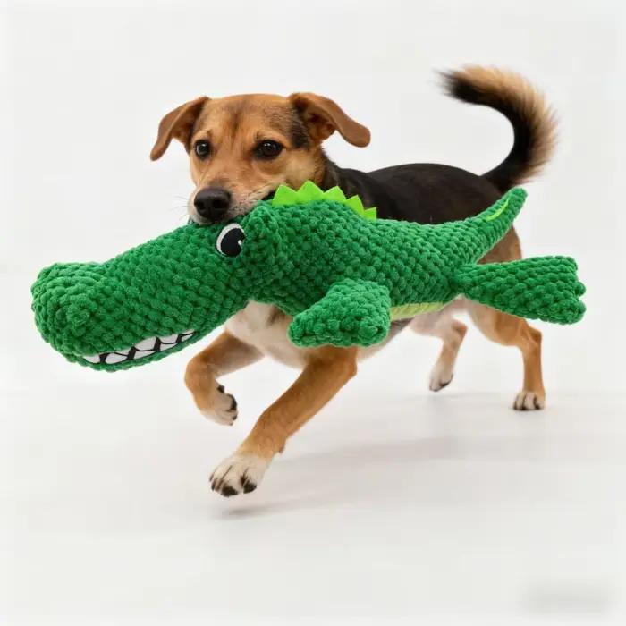 Grands jouets Crocodile pour chiens