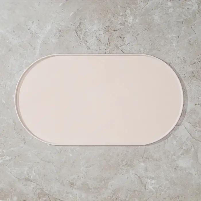 1 pièce, tapis d'alimentation pour chat avec conception imperméable antidérapante