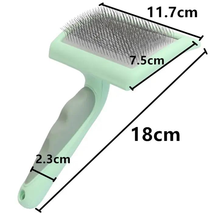 Brosse pour chien en acier inoxydable
