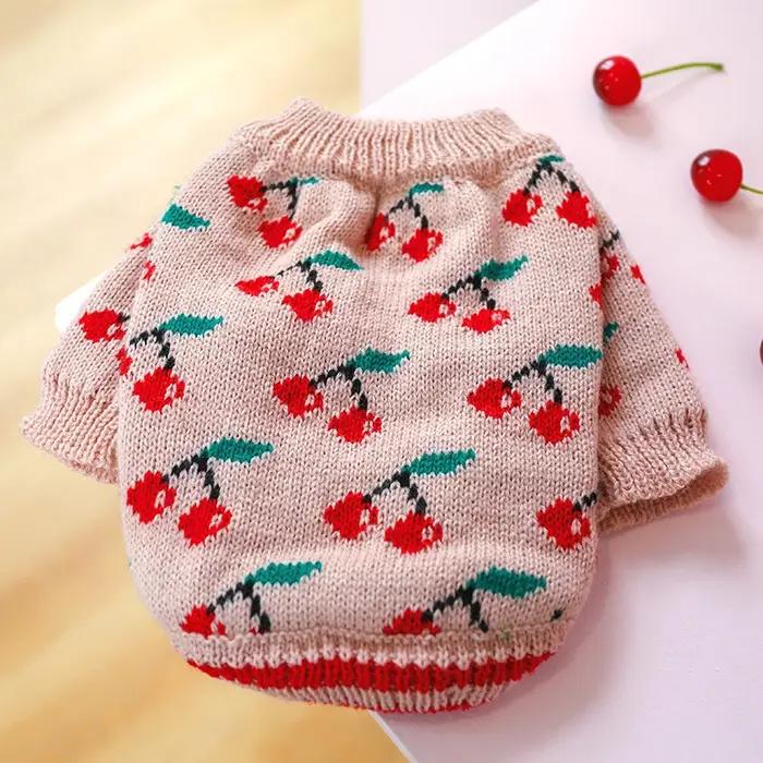 Pulls tricotés de styliste pour chiens
