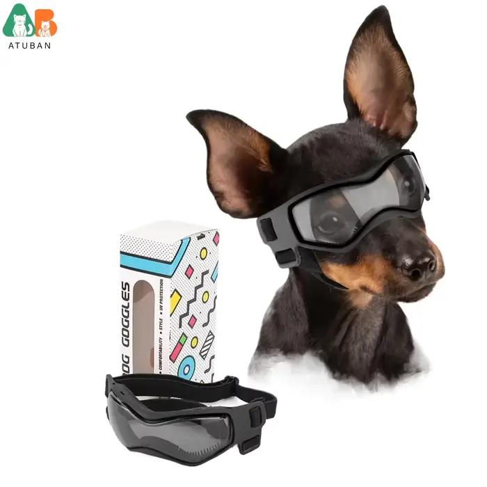 ATUBAN Lunettes pour chien de petite race, lunettes de soleil pour chien de petite race Lunettes de