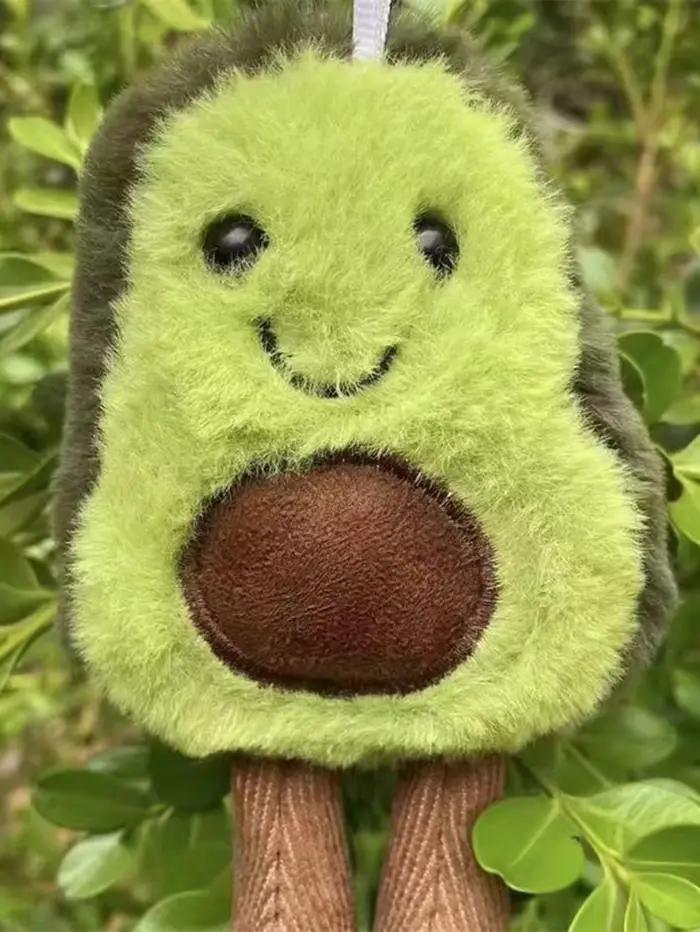 Un joli jouet en peluche avocat pour animaux de compagnie