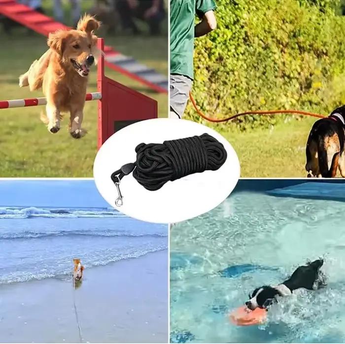 360 ° Laisse d'entraînement pour chien anti-emmêlement robuste