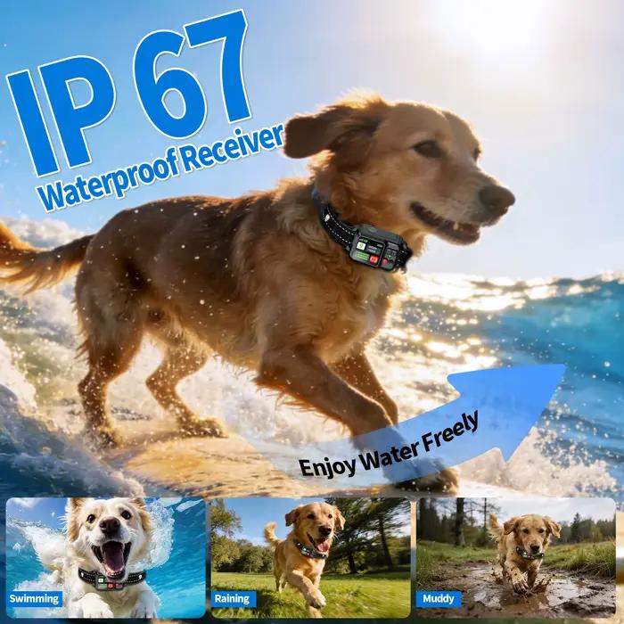 Collier de dressage intelligent GPS sans fil Orcleab pour chien