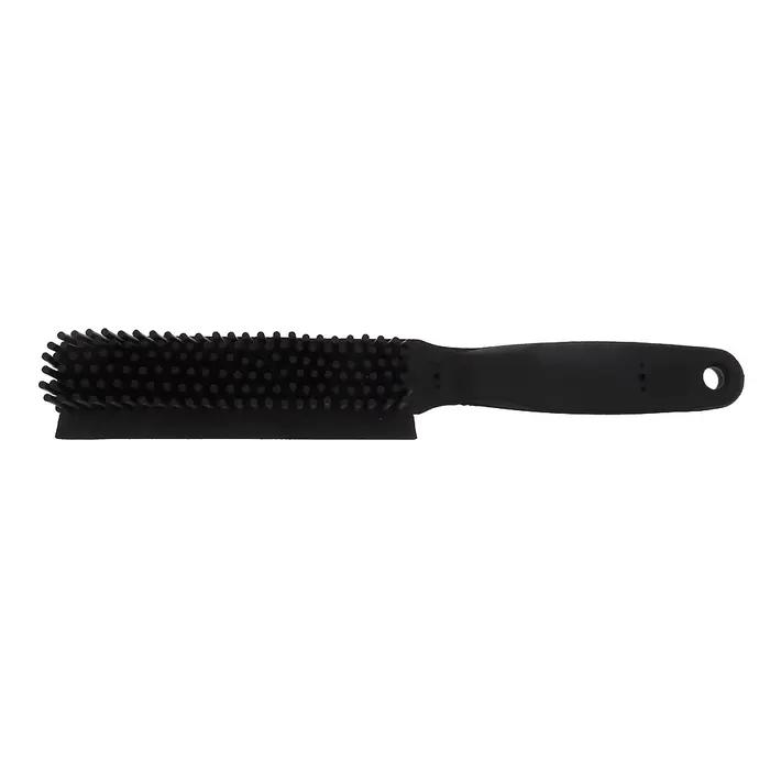 Brosse professionnelle multifonction en caoutchouc pour animaux de compagnie, poils doux, toilettage