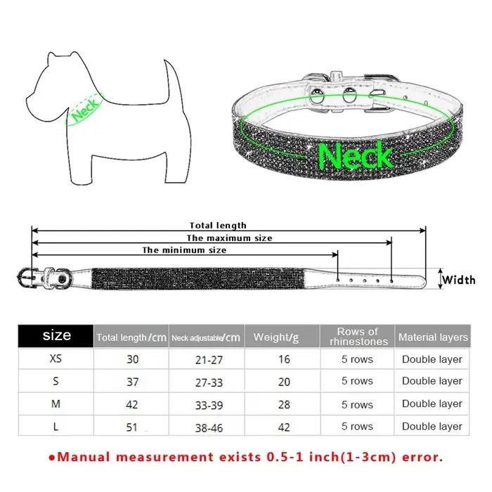 Collier pour chien cristal paillettes strass colliers pour animaux de compagnie en alliage de Zinc