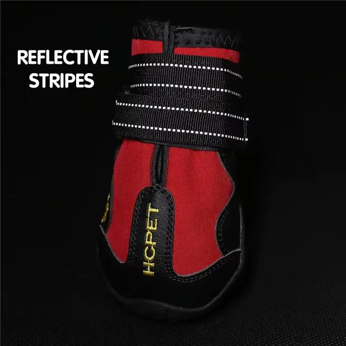 Chaussures imperméables pour chiens de taille moyenne et grande, bottes pour chiens de neige, résist