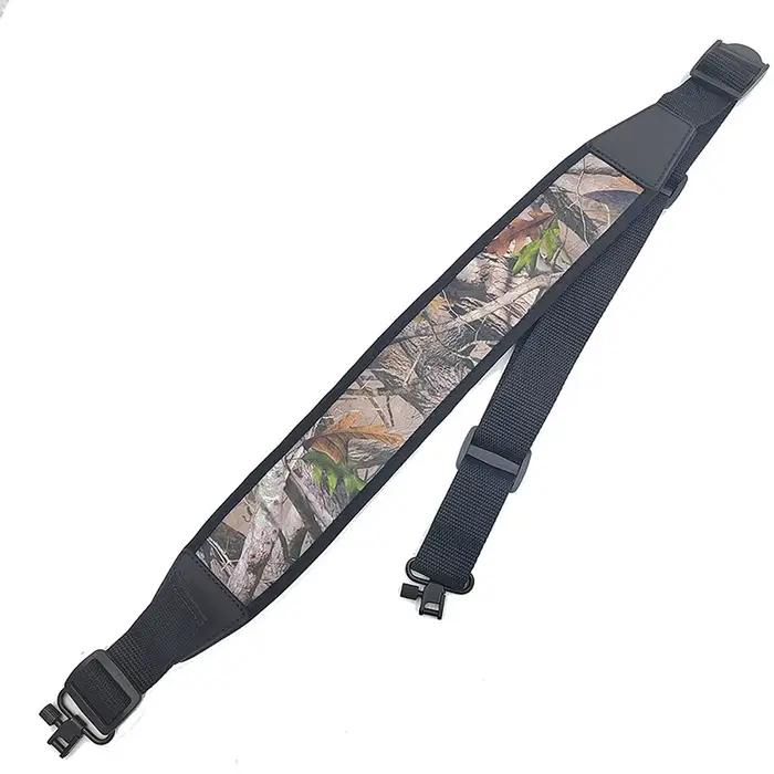 Harnais à 2 points avec épaulettes pivotantes, longueur de la sangle réglable en nylon, pour la chasse et le tir en plein air