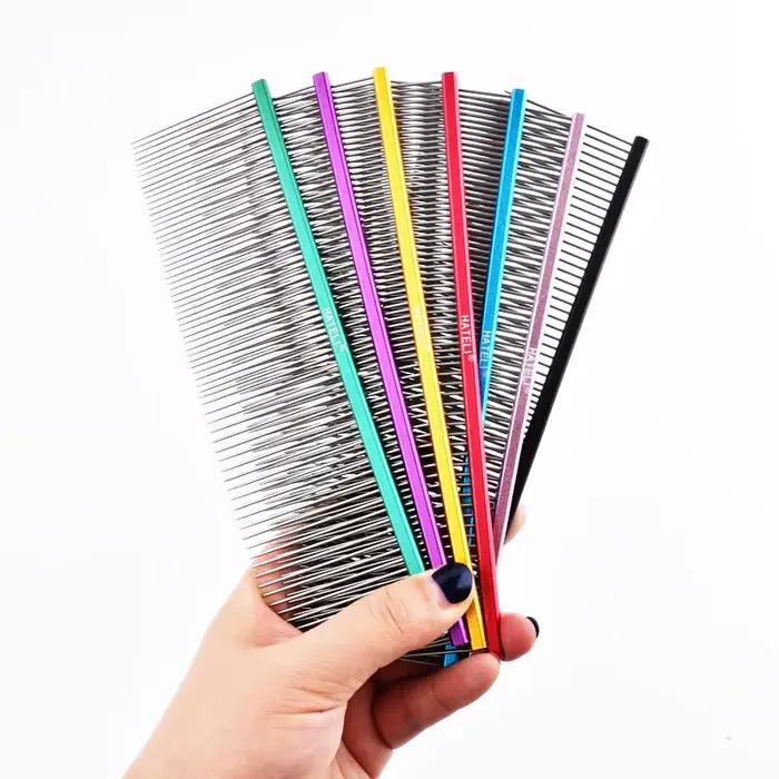 Peigne à cheveux pour animaux de compagnie, 16/19cm, pour chien, démêlant pour chat, coupe de fourru
