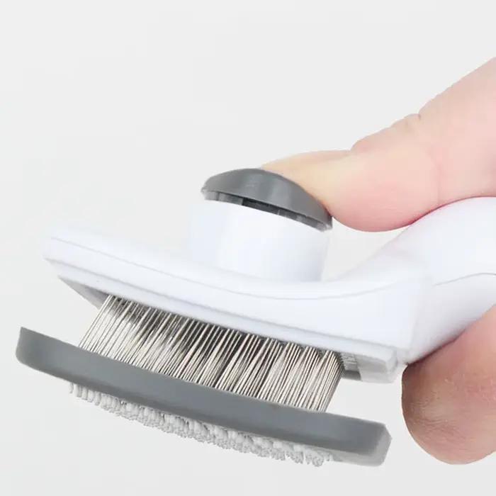 Brosse de toilettage pour animaux de compagnie, peigne pour chien et chat, auto-livres, épilateur po