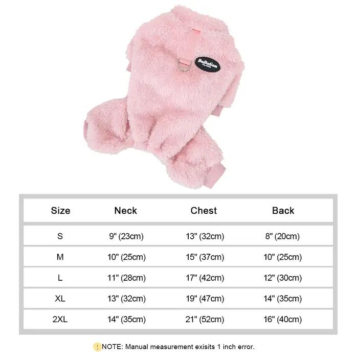 Vêtements chauds en molleton de corail doux pour animaux de compagnie