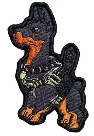 Patchs K9 pour chien, badges K-9 pour harnais tactique