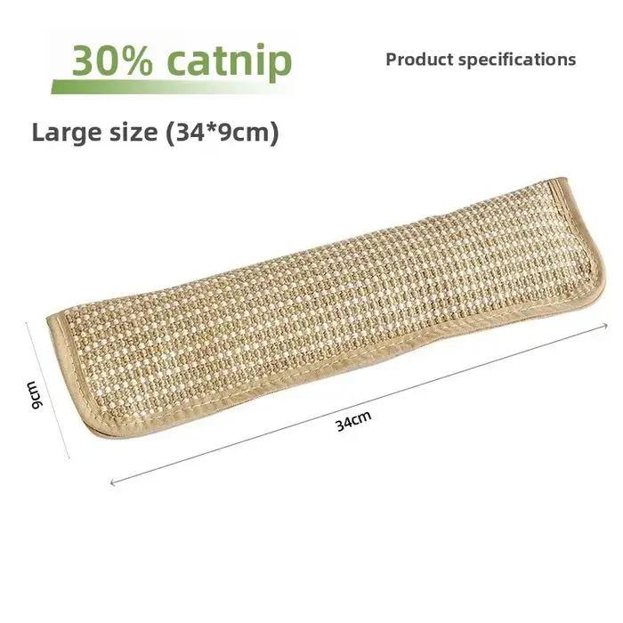 Coussin de jeu et griffoir pour chat pour le jeu individuel et l'interaction intime
