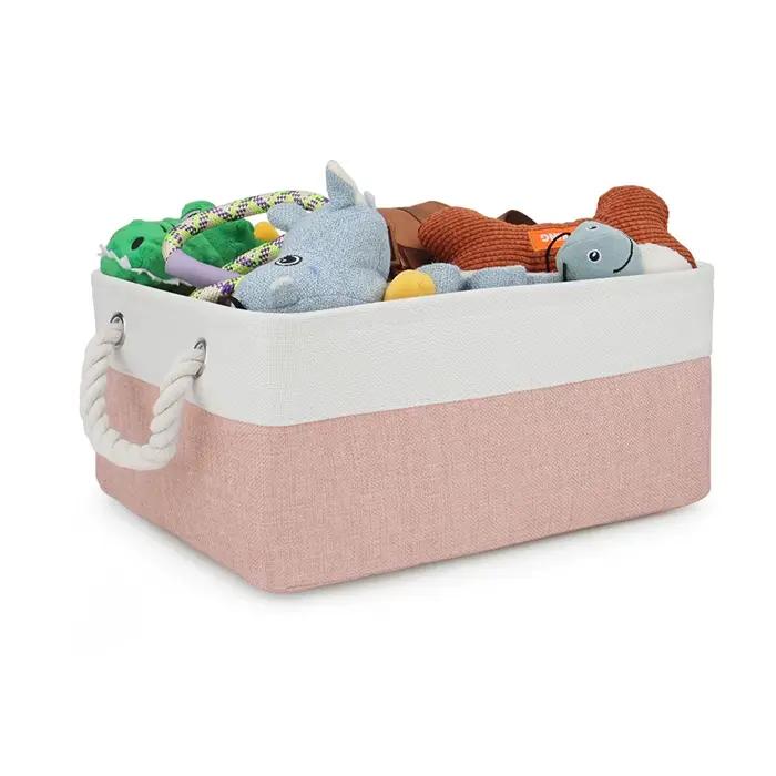 Boîte à jouets avec nom personnalisé pour chien