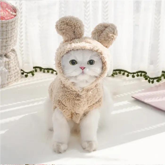 Manteau en polaire doux pour animaux de compagnie