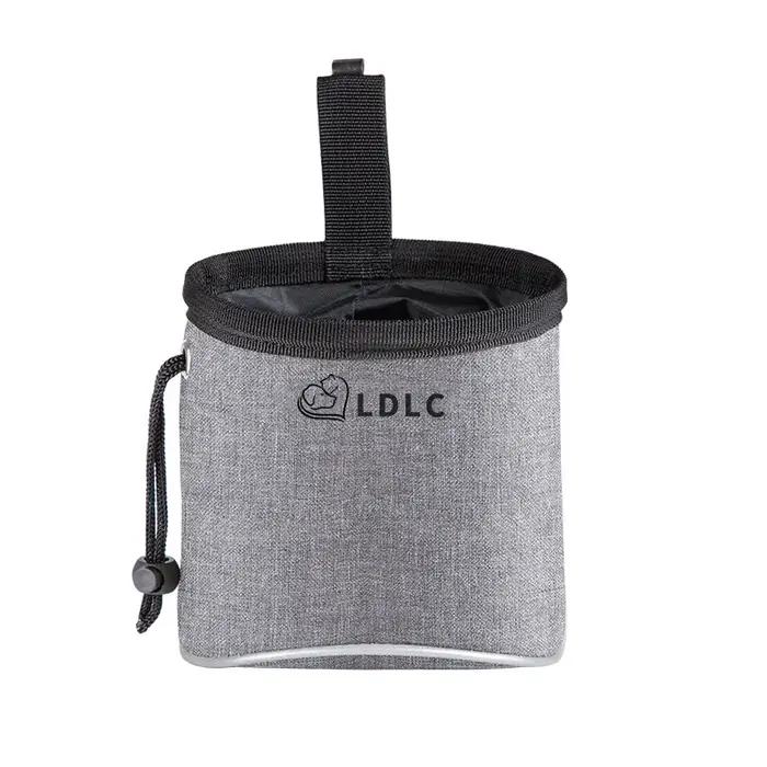 Sac de dressage pour chien avec distributeur intégré de sacs à déjections