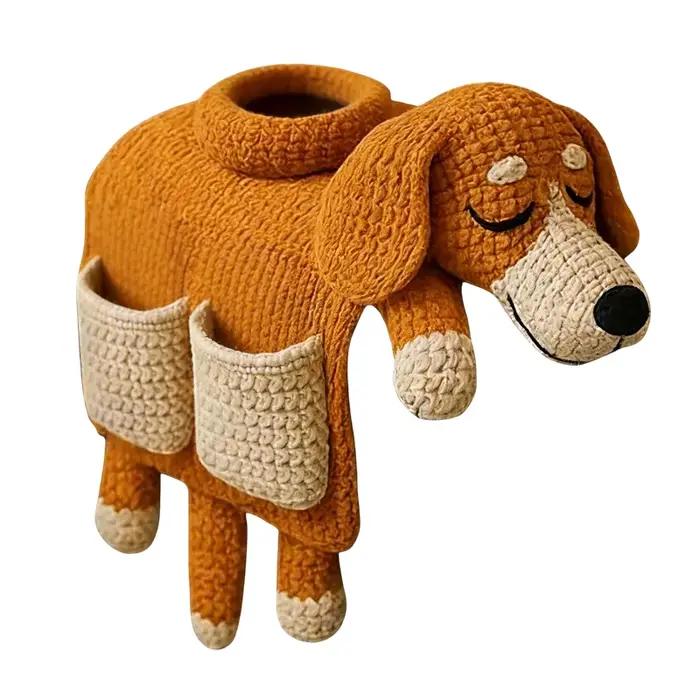 Sac de rangement pour canapé en crochet pour chien