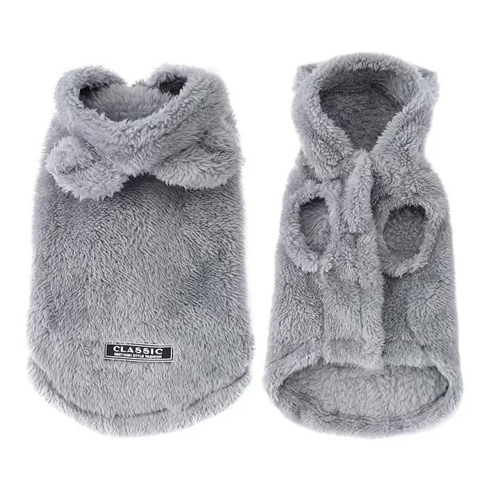 Vêtements en molleton doux pour chiens de compagnie