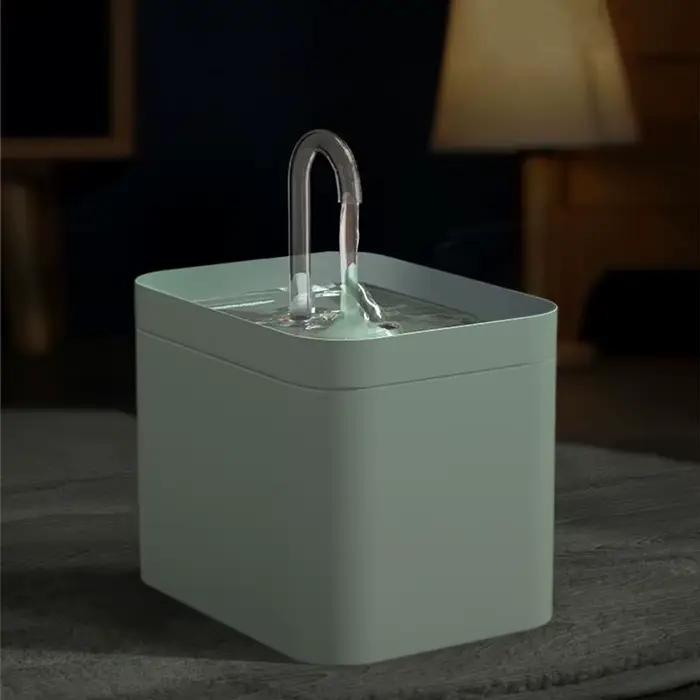 Fontaine d'eau Ultra silencieuse pour animaux de compagnie, filtre automatique, distributeur d'eau é