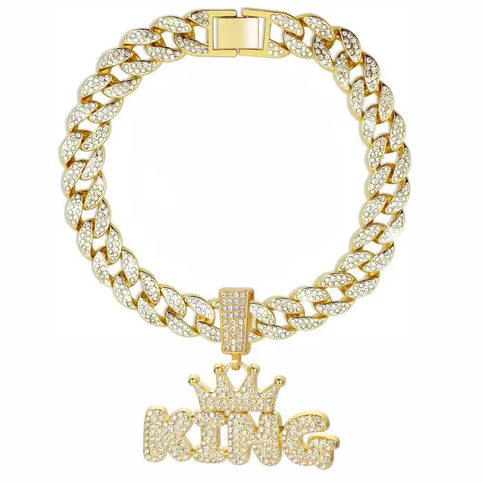 Collier pour chien en diamant