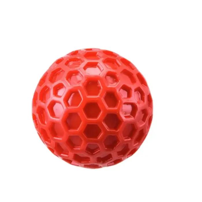 Balle en caoutchouc interactive indestructible pour chien