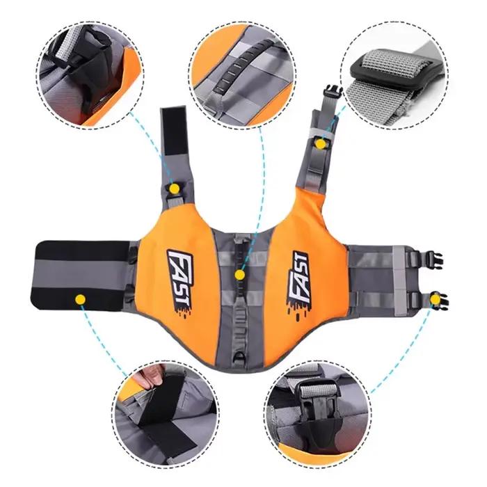 Gilet de sauvetage de natation pour animaux de compagnie gilet de sécurité pour chiens nager mode ré