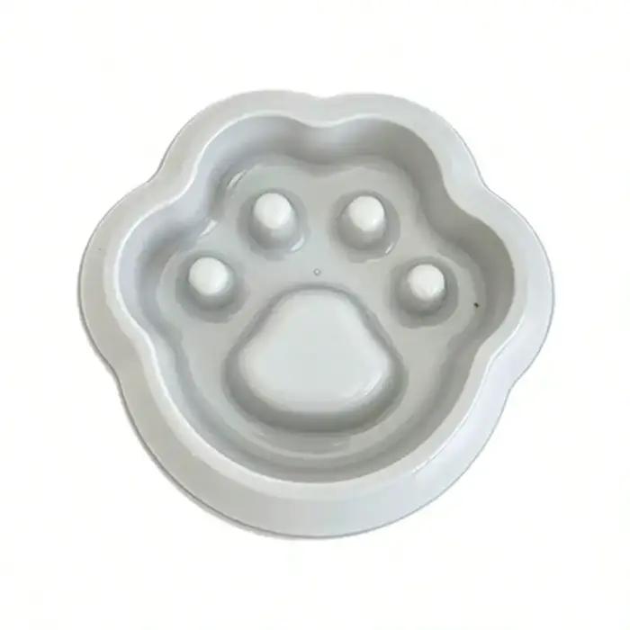 Gamelle anti-étouffement pour animaux de compagnie – Bol d'alimentation lente pour chiens et chats – Assiette