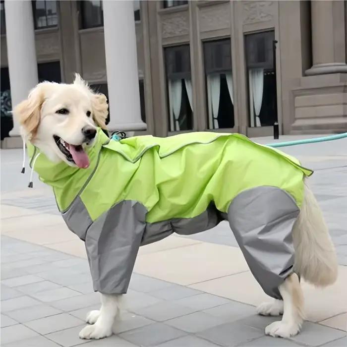 Combinaison imperméable pour chien en plein air